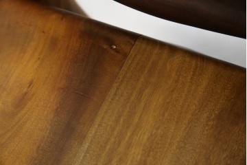 中古　工房 島変木(とうへんぼく)　温かみ感じる丸みを帯びたかわいらしいデザインのカウンターチェア(カウンターツール、ハイスツール、板座チェア、イス、椅子)(定価約30万円)(R-082486)