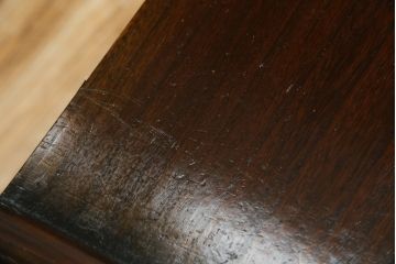 中古　アジア民芸家具　アジアンな雰囲気を高める小振りなサイドキャビネット(李朝箪笥、李朝タンス、小物収納、収納棚、戸棚、飾り棚)(R-082492)