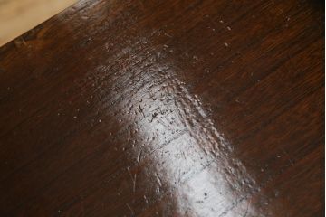 中古　アジア民芸家具　アジアンな雰囲気を高める小振りなサイドキャビネット(李朝箪笥、李朝タンス、小物収納、収納棚、戸棚、飾り棚)(R-082492)