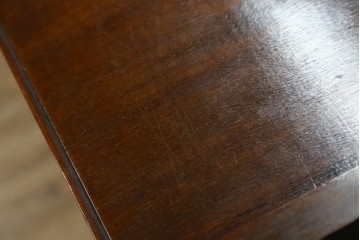 イギリスアンティーク　小振りなサイズが使いやすい猫脚キャビネット(ガラスケース、コレクションケース、ショーケース、飾り棚、陳列棚、収納棚、戸棚、英国、店舗什器)(R-082494)
