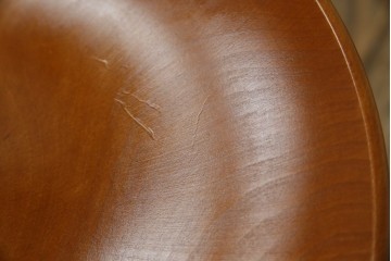 中古　美品　横浜クラシック家具　ダニエル(daniel)とWerner(ワーナー)ダブルネームで製作!　こだわり抜いた造りが魅力的!座り心地の良いシューメーカーチェア　(R-082502)