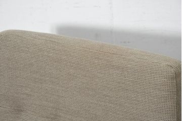 中古　美品!!　カリモク家具(karimoku)　ローバック「ZU16」　ナチュラルモダンな空間を演出する1人掛けソファ(一人掛けソファ、1Pソファ、アームレスチェア)(定価約125000円)(R-082505)