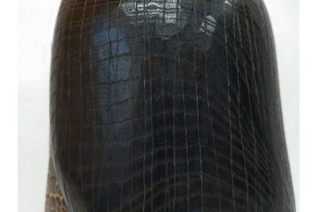 内閣総理大臣賞受賞作家　現代の名工　関口三作　「藍染」　高さ 約36cm　淑やかな美しさ漂う創作こけし(郷土人形玩具、伝統工芸、民芸品、置物、ディスプレイ、木彫、木製)(R-082514)