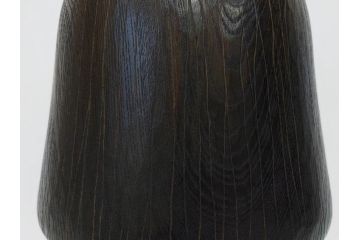 内閣総理大臣賞受賞作家　現代の名工　関口三作　「藍染」　高さ 約36cm　淑やかな美しさ漂う創作こけし(郷土人形玩具、伝統工芸、民芸品、置物、ディスプレイ、木彫、木製)(R-082514)