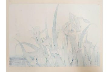 アダチ版画研究所　五都美術社　浮世絵版画撰集　版画7点セット(歌川豊国、豊春、一筆斎文調、葛飾北斎、奥村政信、懐月堂度繁、鳥居清倍)(R-082522)