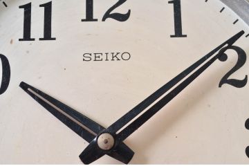 和製アンティーク　SEIKO(セイコー)　30DAY　レトロモダンなデザインが魅力的な振り子時計(1か月巻時計、柱時計、古時計、掛け時計)(R-082535)