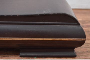 和製アンティーク　Jauch(ヤウフ)　ドイツ　落ち着いた色合いが素敵な置き時計(置時計、古時計)(R-082547)