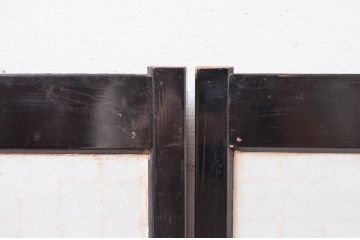 アンティーク建具　上質な和の空間を演出する書院障子戸2枚セット(引き戸、書院戸、窓)(R-082583)