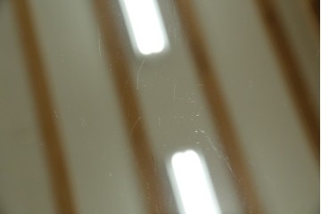 和製アンティーク　戦前　昭和レトロなロゴが懐かしいミラー　(R-082588)