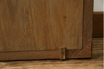 和製アンティーク　戦前　昭和レトロなロゴが懐かしいミラー　(R-082588)