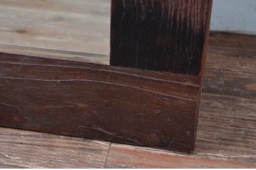 中古　希少な廃番品　ACME Furniture(アクメ ファニチャー)　古材のような風合いが素敵なミラー(姿見、ウォールミラー、壁掛け鏡、店舗什器)(定価約5万円)(R-082589)