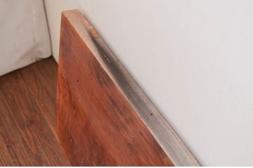 アンティーク建具　特大!!　杉材を贅沢に使った存在感のある二間物の欄間1枚(明かり取り、明り取り)(R-082590)