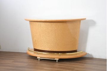 中古　超美品!　松創　モダンで品のある佇まいが美しいバーカウンター(カウンターテーブル)(R-082592)