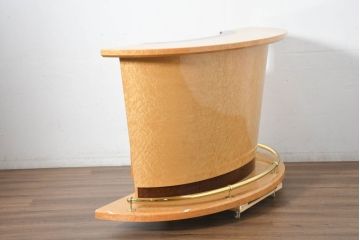中古　超美品!　松創　モダンで品のある佇まいが美しいバーカウンター(カウンターテーブル)(R-082592)
