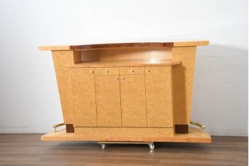 中古　超美品!　松創　モダンで品のある佇まいが美しいバーカウンター(カウンターテーブル)(R-082592)