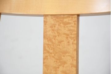 中古　超美品!　松創　シカモア材　バーズアイメープル　モダンで品のある佇まいのカウンターチェア4脚セット(ハイチェア、バーチェア、椅子、イス、バラ売り可能)(R-082593)