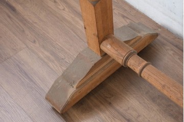 フランスヴィンテージ　在庫5台有り　挽物(ターニングレッグ)フレーム　挽き物細工が美しいデザインのハンガーラック　(R-082599)