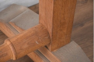 フランスヴィンテージ　在庫5台有り　挽物(ターニングレッグ)フレーム　挽き物細工が美しいデザインのハンガーラック　(R-082599)