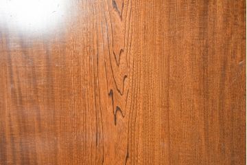中古　美品　極厚天板　栓材　一枚板　側面玉杢材　深みのある杢目と艶やかな質感が美しいテーブルトップ(ダイニングテーブル、天板、DIY、材料、古材、木材)(R-082601)