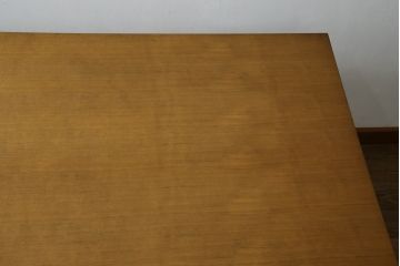 中古　家具ブランド ROCKSTONE(ロックストーン)　TOME　ウォールナット材　モダニズム的なすっきりとしたデザインがおしゃれなダイニングテーブル(4人掛け、6人掛け、食卓)(定価約19万円)(R-082602)