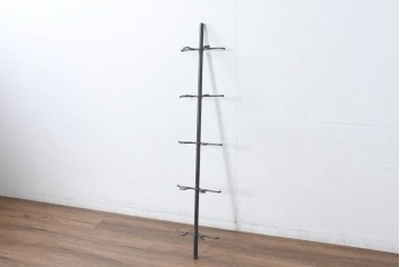 【簡易リペア限定品】　イギリスアンティーク　アイアンの重厚感と経年変化による風合いが魅力のアイアンフック　(R-082608)