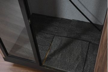 中古　美品　OHACO mini(オハコ ミニ)　集中力を高められる移動型ワークルーム(個室ブース、個別ブース、テレワークブース、在宅用、在宅ワーク用)(定価約65万円)(R-082613)