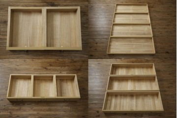 中古　美品　衣装盆付き　桑材のアクセントが美しい気品漂う桐箪笥　定価約170万円　(R-082619)