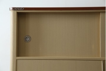 中古　美品　衣装盆付き　桑材のアクセントが美しい気品漂う桐箪笥　定価約170万円　(R-082619)