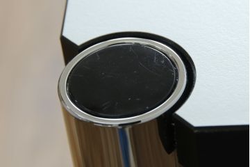 中古　USMハラー(USM Haller)　スタイリッシュなデザインがかっこいいシンプルなテーブル(ダイニングテーブル、食卓、4人掛け)(R-082632)