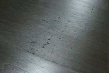 フランスアンティーク　1890年頃　ウォールナット材　彫刻入り　2杯の引き出しを備えたコンソールテーブル　(R-082633)