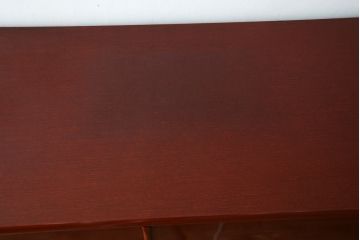 中古　美品!!　高級品!!　総漆塗り　艶やかな朱塗りが美しい色合いの総桐着物箪笥(衣装箪笥、収納箪笥、和タンス、桐たんす、桐箪笥)(定価推定約120万円)(R-082636)