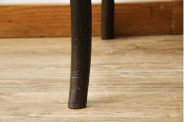 イギリスアンティーク　曲げ木のフォルムがしなやかなベントウッドチェア(板座チェア、椅子、ダイニングチェア、イス、英国)(R-082642)