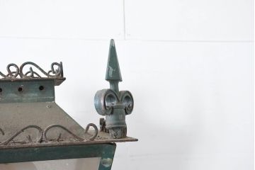 和製ビンテージ　かわいいデザインの背の高いガーデンライト2本セット(外灯、門灯、街灯、庭園灯、門柱灯、ヴィンテージ)(R-082651)