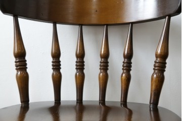 中古　美品　飛騨産業　キツツキマーク　木のぬくもりを感じるダイニングチェア2脚セット　(R-082662)