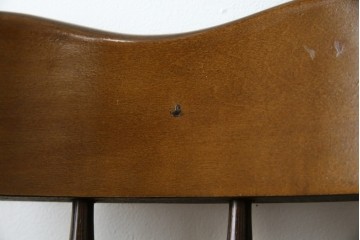 中古　美品　飛騨産業　キツツキマーク　木のぬくもりを感じるダイニングチェア2脚セット　(R-082662)