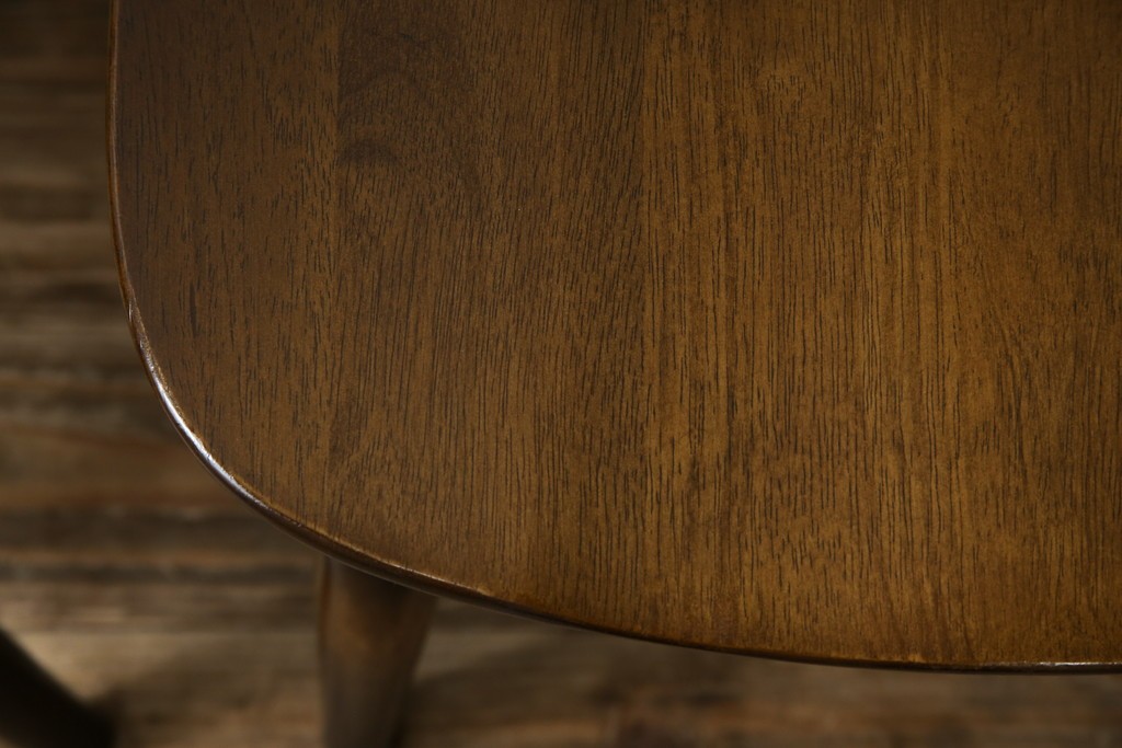 中古　美品　飛騨産業　キツツキマーク　木のぬくもりを感じるダイニングチェア2脚セット　(R-082662)