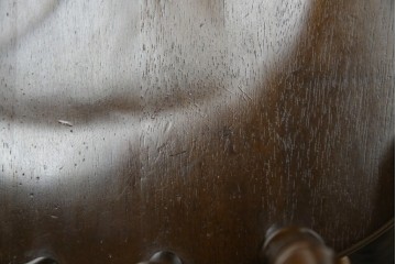 中古　美品　飛騨産業　キツツキマーク　木のぬくもりを感じるダイニングチェア2脚セット　(R-082662)