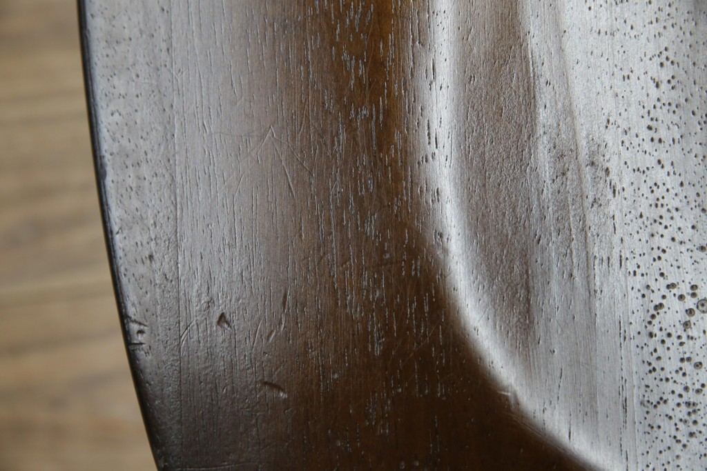 中古　美品　飛騨産業　キツツキマーク　木のぬくもりを感じるダイニングチェア2脚セット　(R-082662)