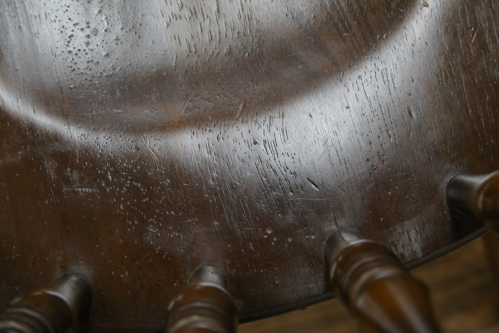 中古　美品　飛騨産業　キツツキマーク　木のぬくもりを感じるダイニングチェア2脚セット　(R-082662)