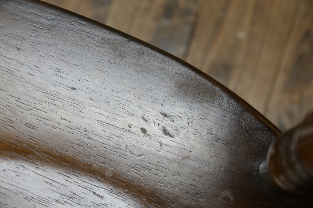 中古　美品　飛騨産業　キツツキマーク　木のぬくもりを感じるダイニングチェア2脚セット　(R-082662)