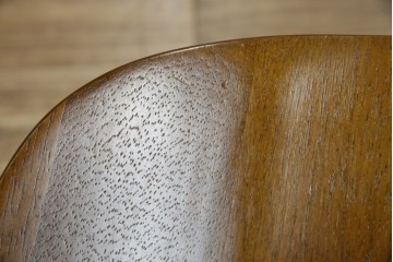 中古　美品　飛騨産業　キツツキマーク　木のぬくもりを感じるダイニングチェア2脚セット　(R-082662)