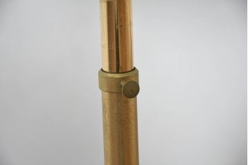 ヨーロッパビンテージ　高級輸入品!!　陶器製の青い鳥が空間に幸せと品格を添えるテーブルスタンド(テーブルランプ、卓上照明、テーブルライト、デスクスタンド、スタンドライト、間接照明、ヴィンテージ)(R-082670)