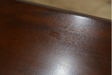 中古　美品　松本民芸家具　C-II型　重厚な造りと優美なボールフットが際立つクラシカルなサイドボード　定価約60万5千円　(R-082672)