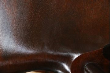 中古　超美品　松本民芸家具　シックな佇まいが魅力的な#72型・リーチチェア(ダイニングチェア、ウィンザーチェア、板座チェア、椅子、ウインザーチェア)(定価約98000円)(R-082684)