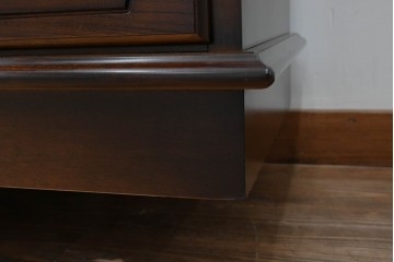 中古　美品　カリモク家具(karimoku)　COLONIAL(コロニアル)シリーズ　HK4007NK　カントリースタイルのお部屋作りにおすすめのおしゃれなサイドボード　定価約21万円　(R-082687)