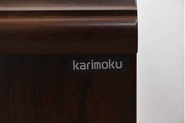 中古　美品　カリモク家具(karimoku)　COLONIAL(コロニアル)シリーズ　HK4007NK　カントリースタイルのお部屋作りにおすすめのおしゃれなサイドボード　定価約21万円　(R-082687)