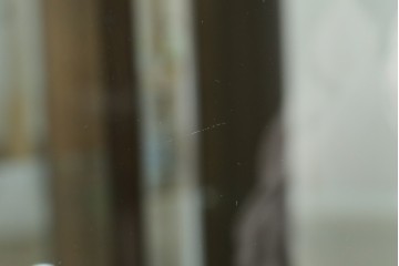 中古　カリモク家具(karimoku)　domani(ドマーニ)　Morganton(モーガントン)　クラシカルモダンデザインの二段重ねコーナーキャビネット　定価約60〜70万円　(R-082688)