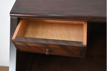 中古　超美品　松本民芸家具　#33A型　コンパクトなライティングビューロー(机、デスク、在宅用、在宅ワーク用、ワークデスク、引き出し)(定価約40万円)(R-082695)