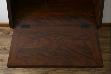 中古　超美品　松本民芸家具　#33A型　コンパクトなライティングビューロー(机、デスク、在宅用、在宅ワーク用、ワークデスク、引き出し)(定価約40万円)(R-082695)