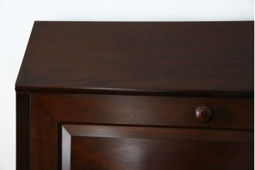 中古　超美品　松本民芸家具　#33A型　コンパクトなライティングビューロー(机、デスク、在宅用、在宅ワーク用、ワークデスク、引き出し)(定価約40万円)(R-082695)